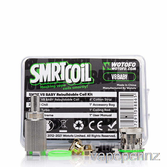 Wotofo SMRT Rebuildable Coil Kit [V8 Baby] Rebuildable Coil Kit VAPE NZ